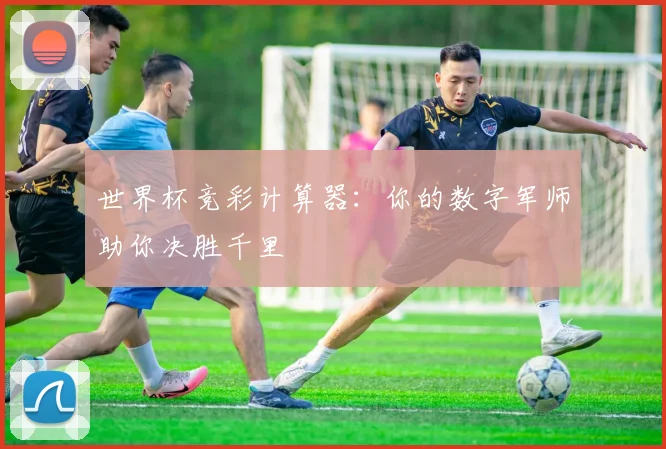 世界杯竞彩计算器：你的数字军师助你决胜千里